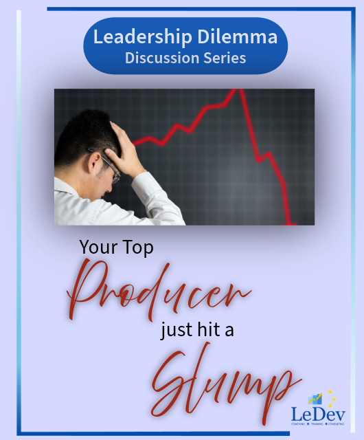 Top Producer Hit a Slump Article